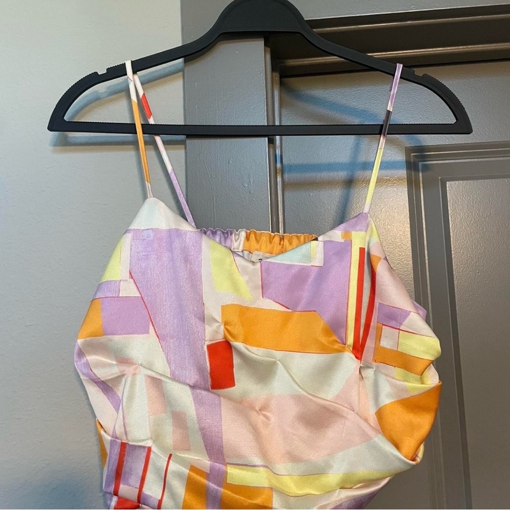 Colorful Nordstrom crop top